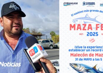Guinness World Record del Sashimi más largo vendrá a poner a Mazatlán en los ojos de todo el mundo: Rogelio Núñez