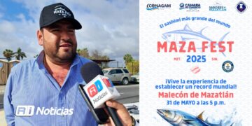 Guinness World Record del Sashimi más largo vendrá a poner a Mazatlán en los ojos de todo el mundo: Rogelio Núñez