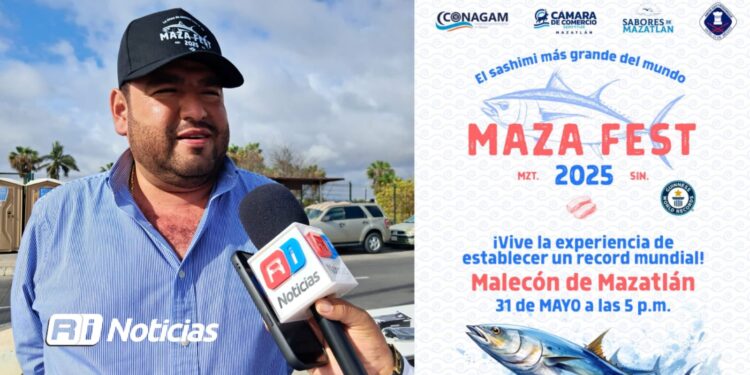 Guinness World Record del Sashimi más largo vendrá a poner a Mazatlán en los ojos de todo el mundo: Rogelio Núñez