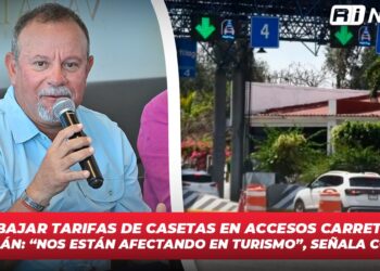 Piden bajar tarifas de casetas en accesos carreteros a Mazatlán: “Nos están afectando en turismo”, señala Conagam