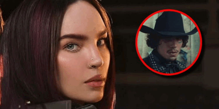 Belinda lanza “Mírame Feliz” y sorprende con un modelo igualito a Nodal en su video