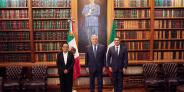 Rosa Icela Rodríguez y Omar García Harfuch reciben a delegación italiana para hablar de migración y seguridad