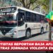 Transportistas reportan baja afluencia de usuarios tras jornada violenta en Culiacán