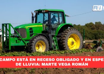 El campo está en receso obligado y en espera de lluvia: Marte Vega Román