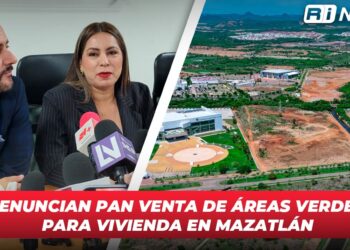 Denuncian PAN venta de áreas verdes para vivienda en Mazatlán