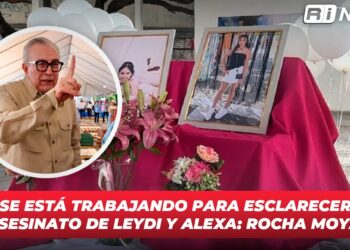 Ya se está trabajando para esclarecer el asesinato de Leydi y Alexa: Rocha Moya