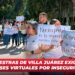 Maestras de Villa Juárez exigen clases virtuales por inseguridad