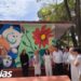 Inauguran murales en memoria de Danna Sofía como símbolo de paz en Sinaloa