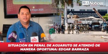 Situación en penal de Aguaruto se atendió de manera oportuna:Edgar Barraza