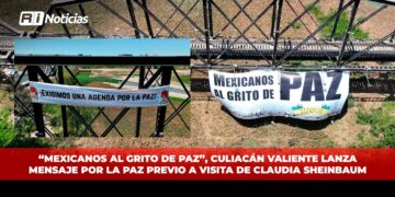 “Mexicanos al grito de paz”, Culiacán Valiente lanza mensaje por la paz previo a visita de Claudia Sheinbaum