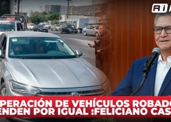 Recuperación de vehículos robados se atienden por igual :Feliciano Castro