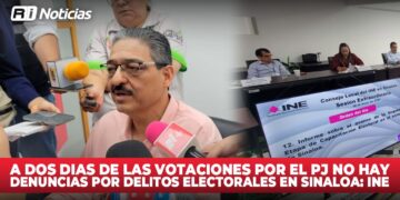 A Dos días de las votaciones por el PJ no hay denuncias por delitos electorales en Sinaloa: INE