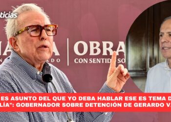 “No es asunto del que yo deba hablar ese es tema de la Fiscalía del juez yo no” :Gobernador sobre detención de Gerardo Vargas
