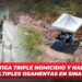 FGE Investiga triple homicidio y hallazgo de múltiples osamentas en Sinaloa
