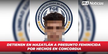 Detienen en Mazatlán a presunto feminicida por hechos en Concordia