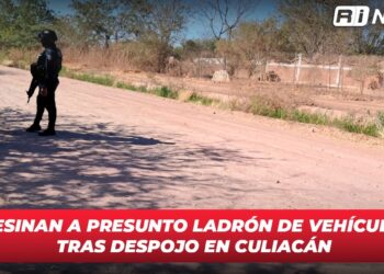 Asesinan a presunto ladrón de vehículos tras despojo en Culiacán