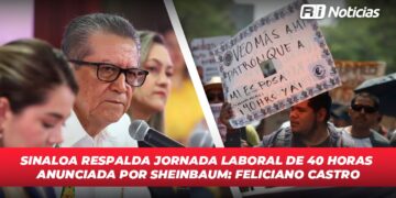 Sinaloa respalda jornada laboral de 40 horas anunciada por Sheinbaum: Feliciano Castro