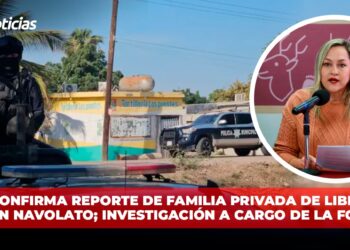 SSP confirma reporte de familia privada de libertad en Navolato; Investigación a cargo de la FGE