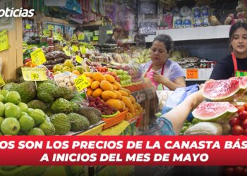 Estos son los precios de la canasta básica a inicios del mes de mayo