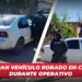 Recuperan vehículo robado en Culiacán durante operativo