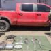Ejército Mexicano asegura camioneta con armas, municiones y equipo táctico, en Mazatlán