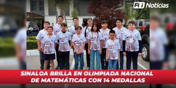 Sinaloa Brilla en Olimpiada Nacional de Matemáticas con 14 Medallas