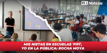 Mis nietas en escuelas ‘Fifi’, Yo en la pública: Rocha Moya
