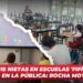 Mis nietas en escuelas ‘Fifi’, Yo en la pública: Rocha Moya
