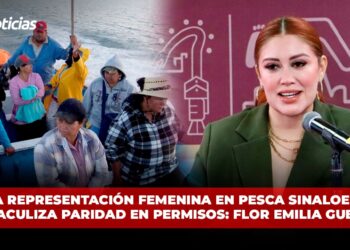 Baja representación femenina en pesca sinaloense obstaculiza paridad en permisos: Flor Emilia Guerra