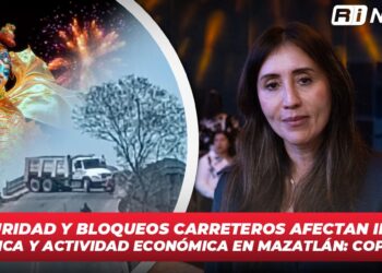 Inseguridad y bloqueos carreteros afectan imagen turística y actividad económica en Mazatlán: Coparmex