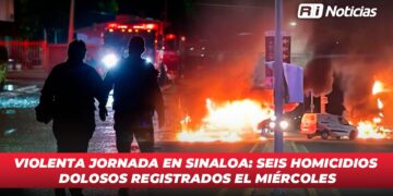 Violenta jornada en Sinaloa: seis homicidios dolosos registrados el miércoles