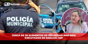 Cerca de 30 elementos de seguridad han sido ejecutados en Sinaloa: SSP