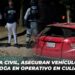 Detienen a civil, aseguran vehículo robado y droga en operativo en Culiacán