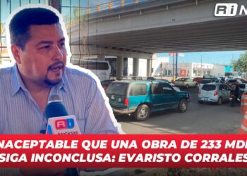 Inaceptable que una obra de 233 mdp siga inconclusa: Evaristo Corrales