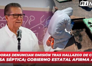 Buscadoras denuncian omisión tras hallazgo de cuerpos en fosa séptica; gobierno estatal afirma apoyo