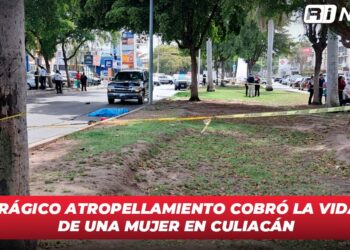 Trágico atropellamiento cobró la vida de una mujer en Culiacán
