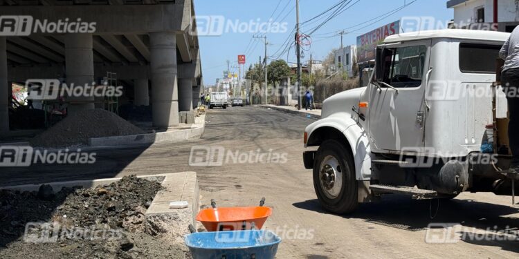 Abren carril lateral de sur a norte a la altura del nuevo puente de la Colosio