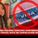 Senadora Paloma Sánchez sorprendida por ausencia de Rocha Moya en cancelación de visas de EU