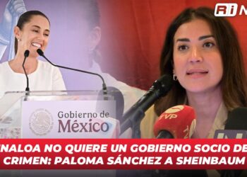 Sinaloa no quiere un gobierno socio del crimen: Paloma Sánchez a Sheinbaum