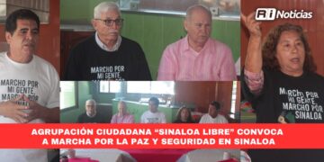 Agrupación ciudadana “Sinaloa Libre” convoca a marcha por la paz y seguridad en Sinaloa