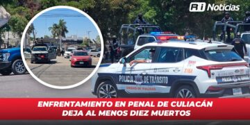 Enfrentamiento en penal de Culiacán deja al menos diez muertos