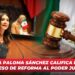 Senadora Paloma Sánchez califica de “Sucio” proceso de Reforma al Poder Judicial