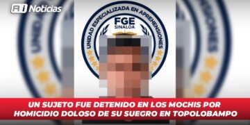 Un sujeto fue detenido en Los Mochis por homicidio doloso de su suegro en Topolobampo