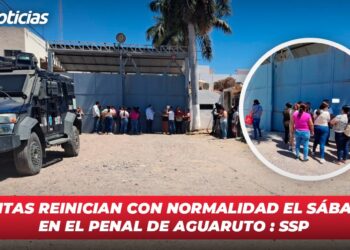 Visitas reinician con normalidad para el sábado en el penal de Aguaruto: SSP