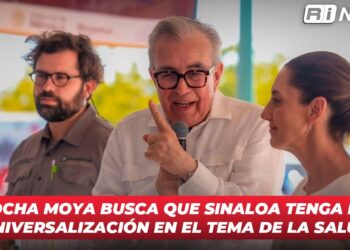 Rocha Moya busca que Sinaloa tenga la universalización en el tema de la salud