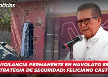 Vigilancia permanente en Navolato es estrategia de seguridad: Feliciano Castro