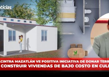 Canacintra Mazatlán ve positiva iniciativa de donar terrenos para construir viviendas de bajo costo en Culiacán