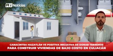 Canacintra Mazatlán ve positiva iniciativa de donar terrenos para construir viviendas de bajo costo en Culiacán