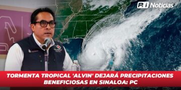 Tormenta Tropical ‘Alvin’ dejará precipitaciones beneficiosas en Sinaloa: PC