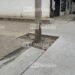 ¿Y el poste?; Gobierno Municipal permite circulación de calle recién pavimentada pero inconclusa